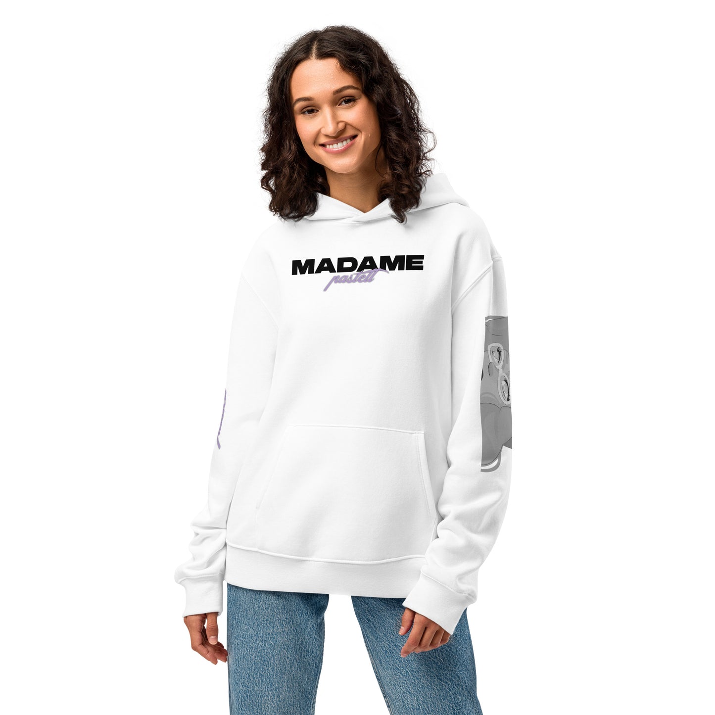 Madame Pastell - Oversized Hoodie - Oversized Hoodie