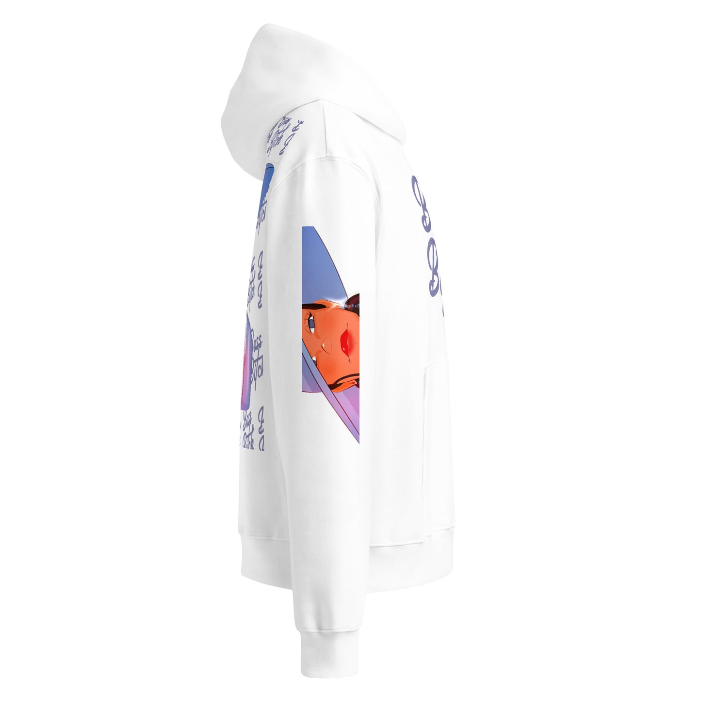 Boss Bitch - Oversized Hoodie - Oversized Hoodie #