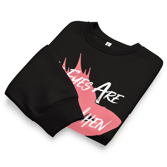 Rosè Eyeballs - Oversized Pullover - Oversized Pullover #