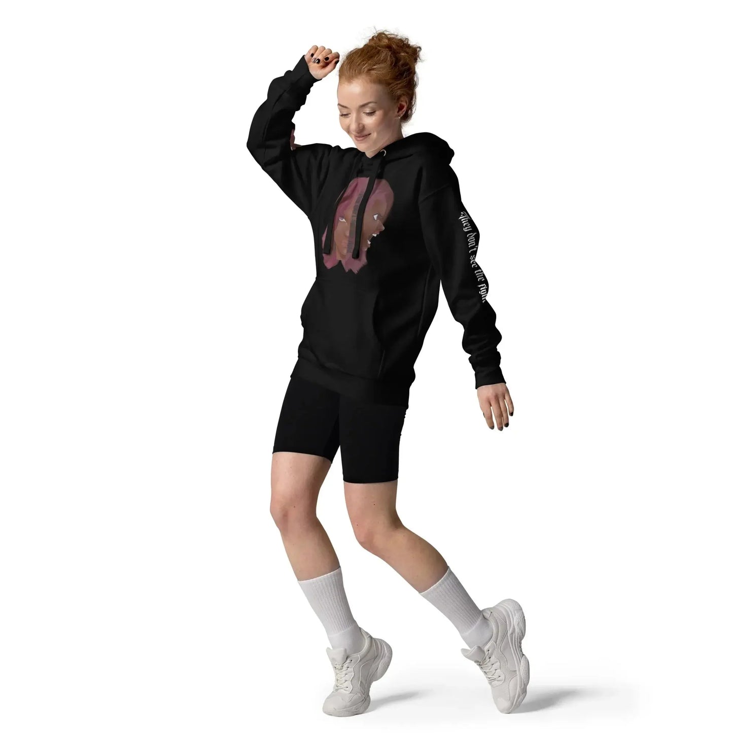 Invisible Fight - Unisex-Kapuzenpullover - Marvelous Miss McCray