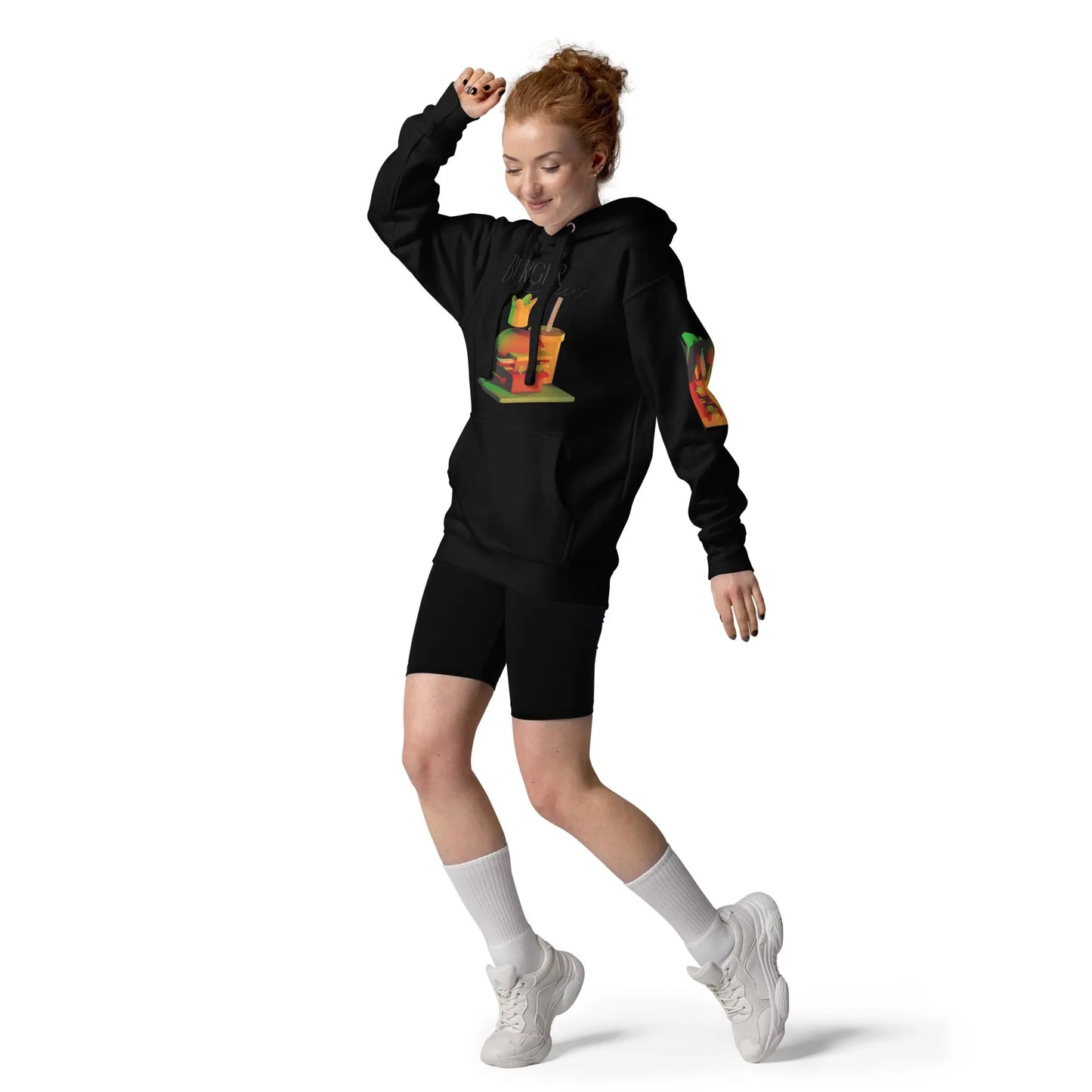 Burger Queen - Unisex-Kapuzenpullover - Marvelous Miss McCray