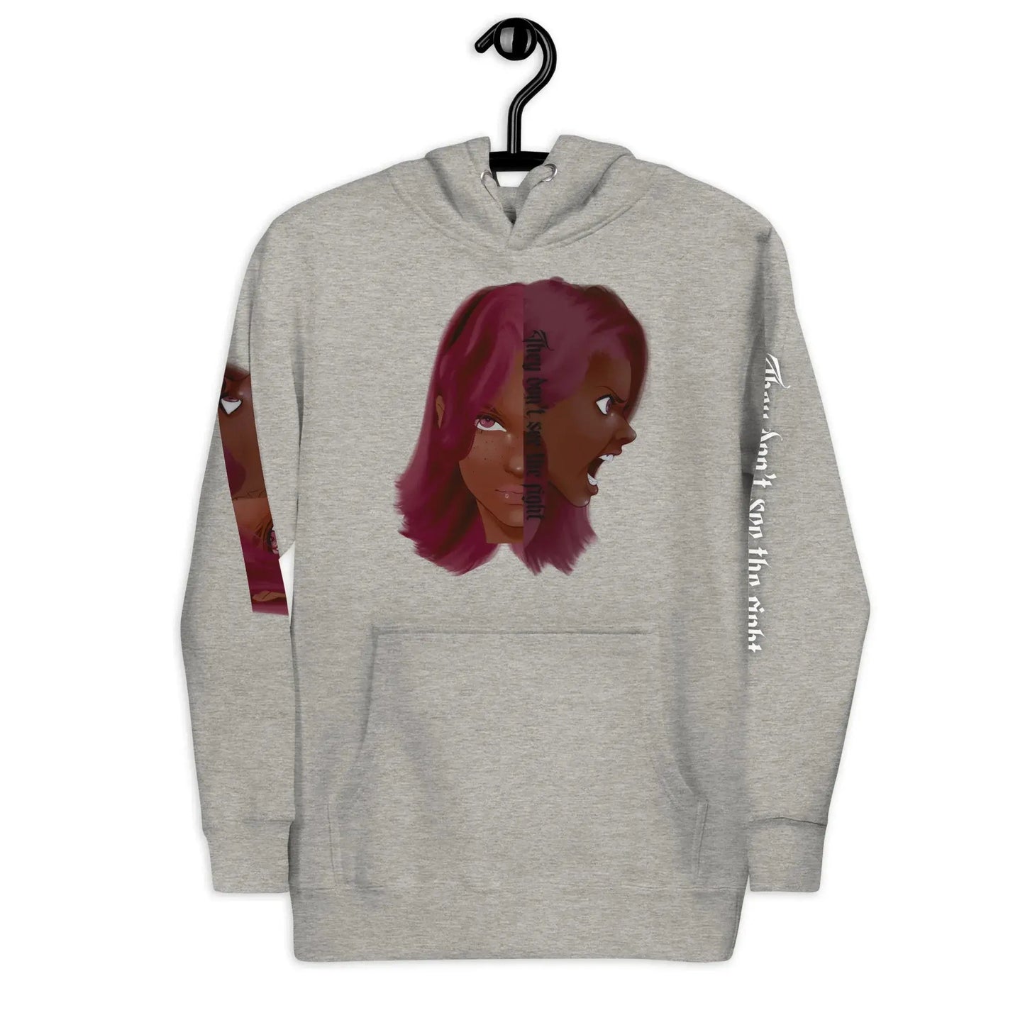 Invisible Fight - Unisex-Kapuzenpullover - Marvelous Miss McCray