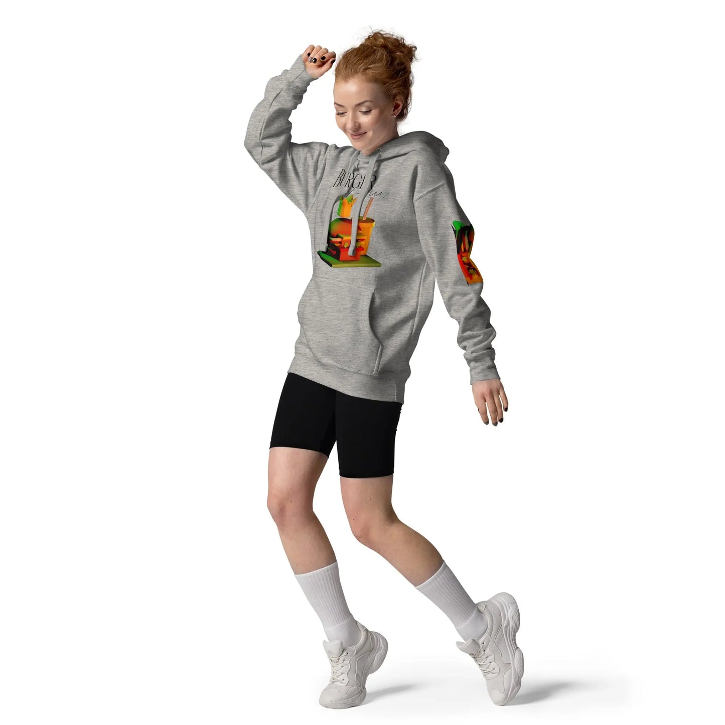 Burger Queen - Unisex-Kapuzenpullover - Marvelous Miss McCray
