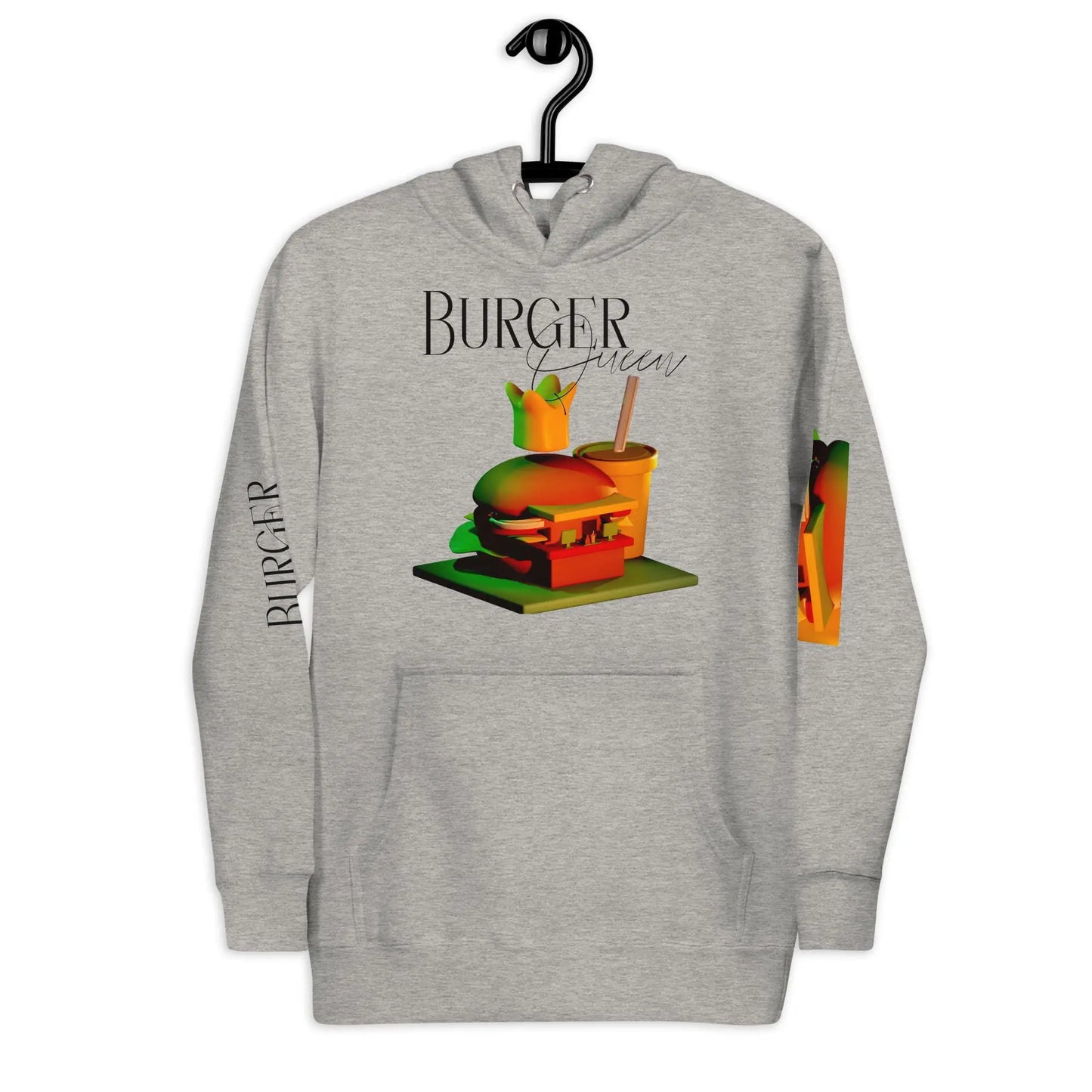 Burger Queen - Unisex-Kapuzenpullover - Marvelous Miss McCray