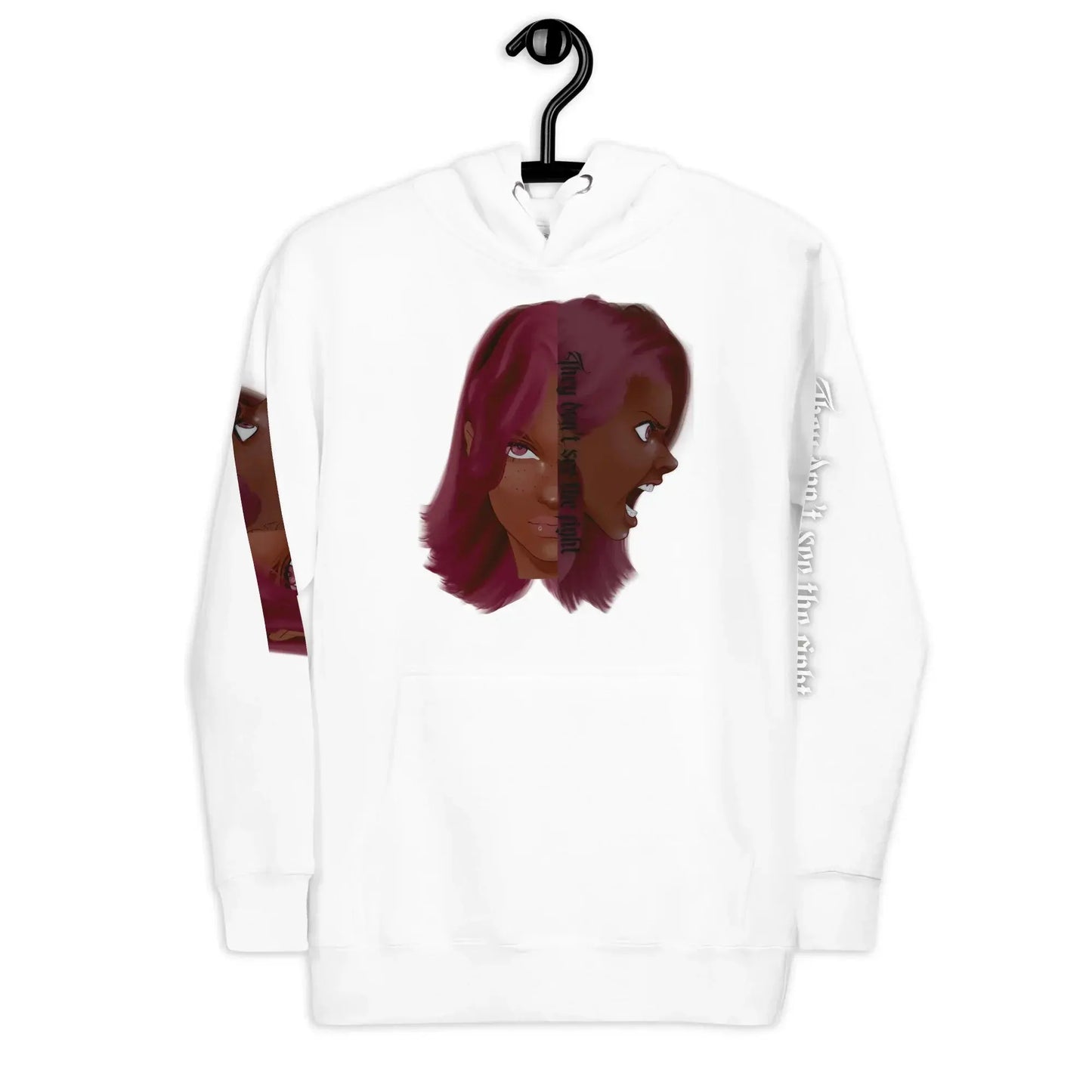 Invisible Fight - Unisex-Kapuzenpullover - Marvelous Miss McCray
