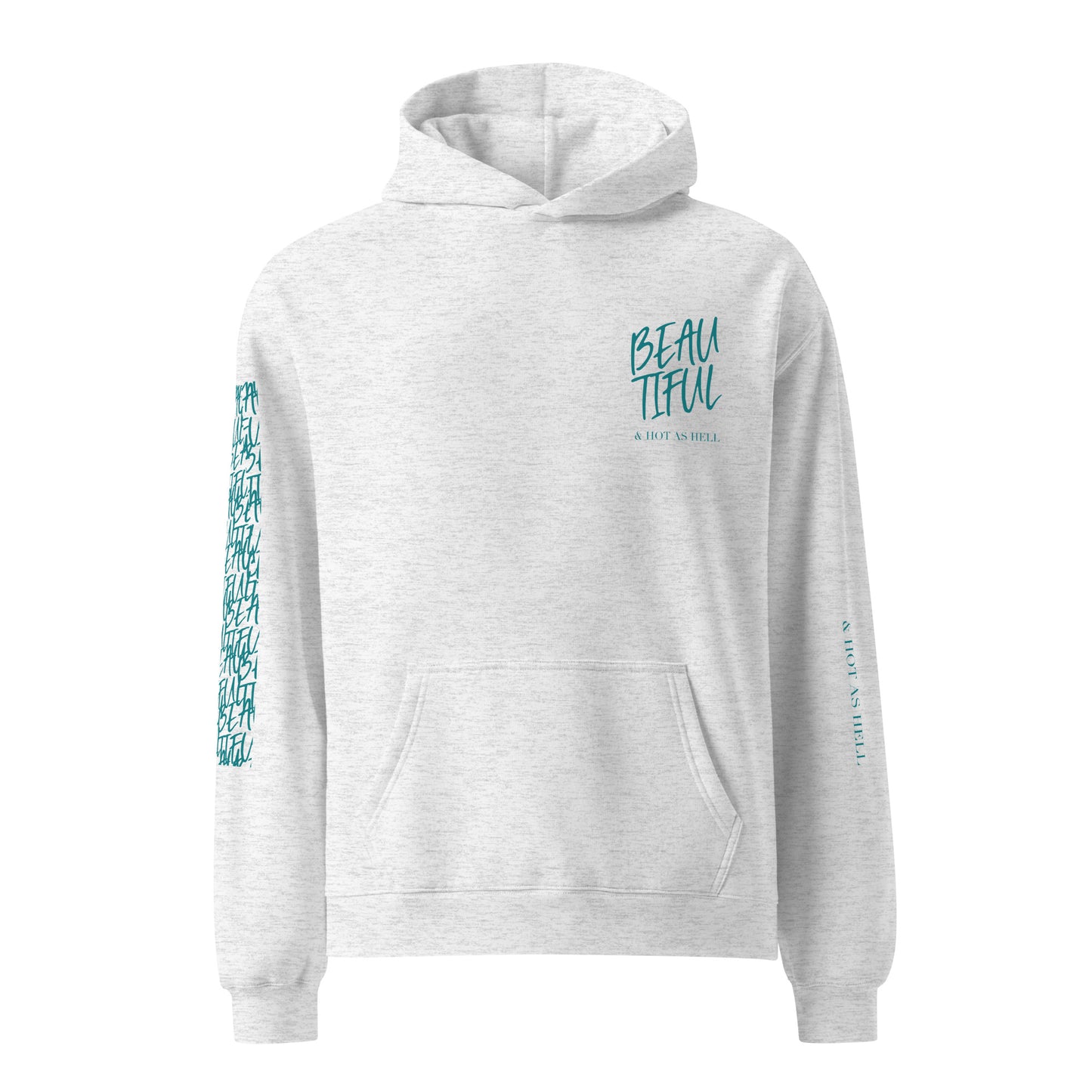 Hot Beauty Edt. 1 - Unisex Oversized Fleece Hoodie