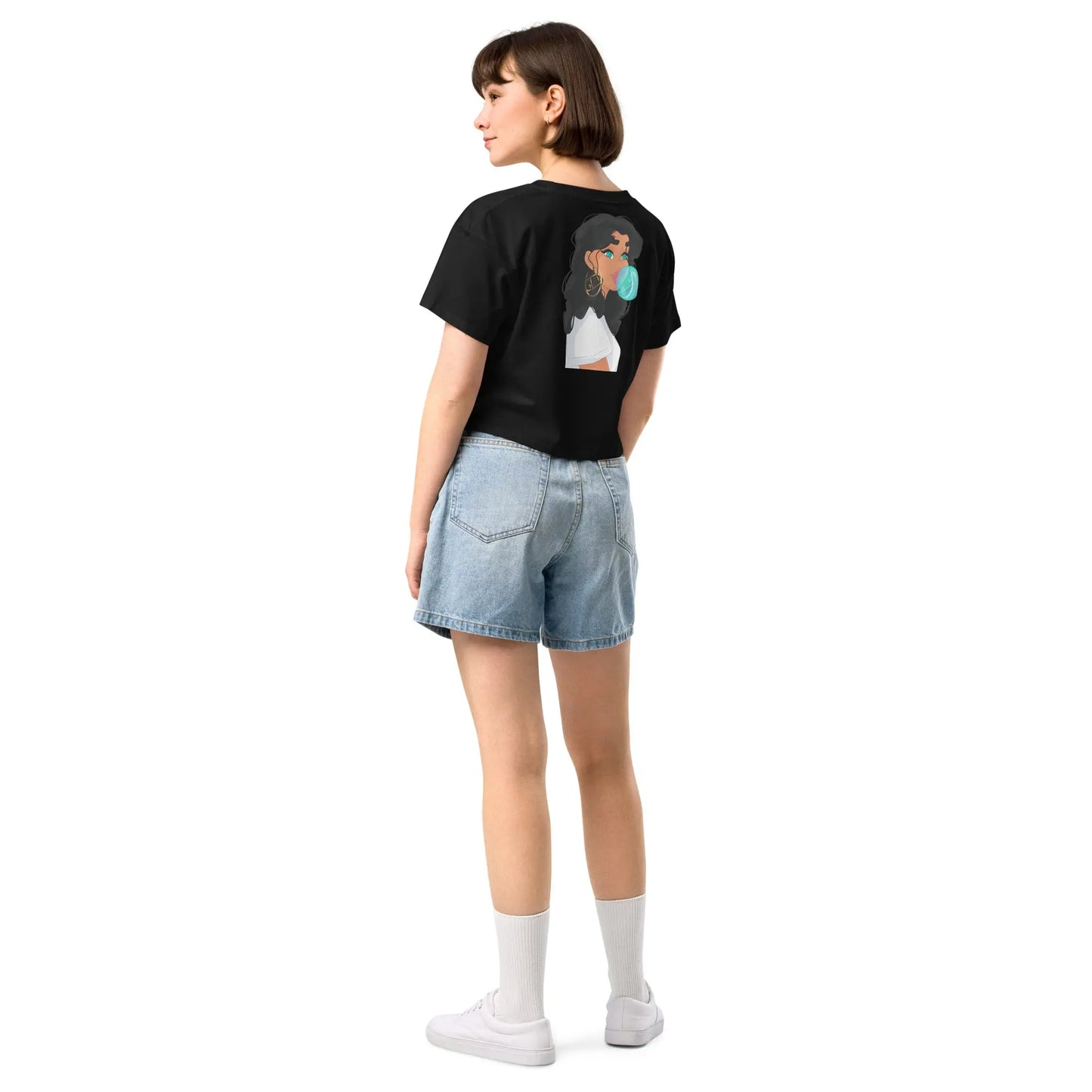 Bubble Gum - Crop-Top - Marvelous Miss McCray
