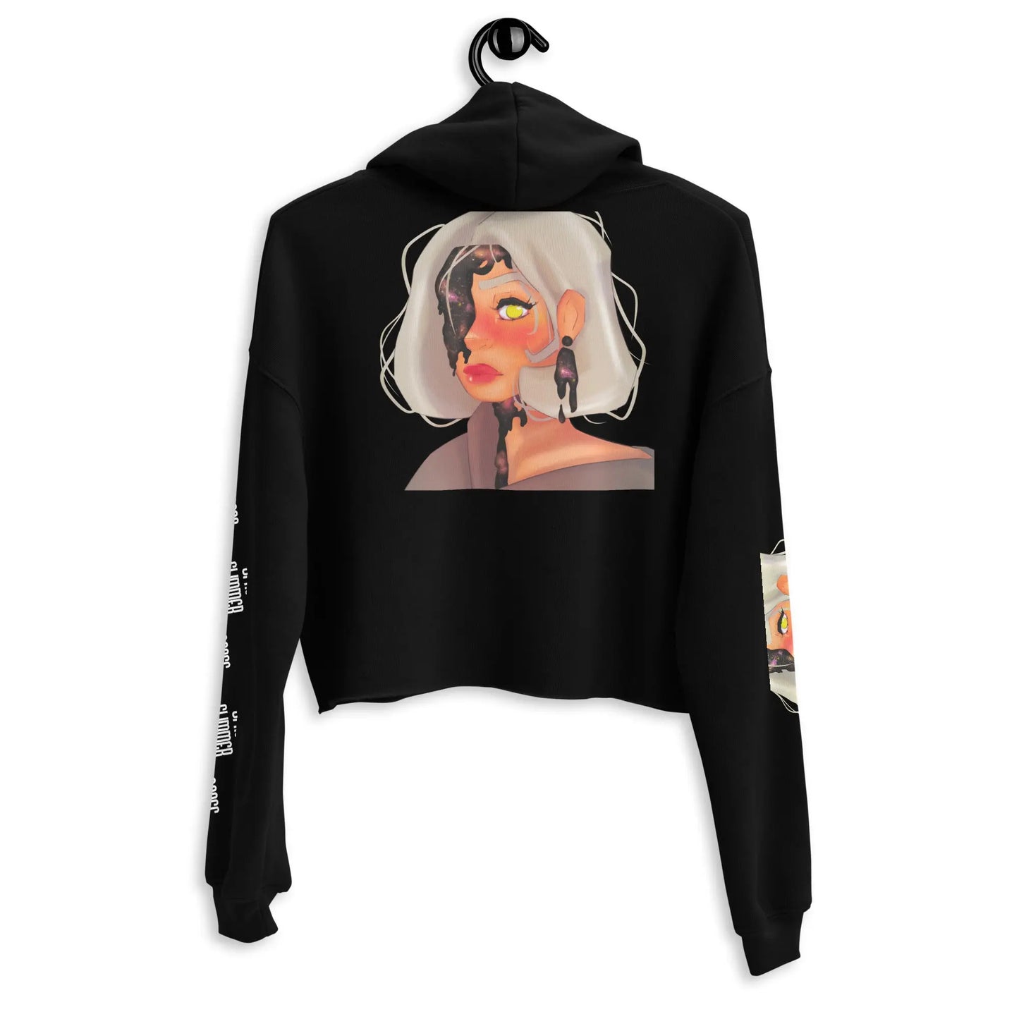 Glimmer Space - Crop-Hoodie - Marvelous Miss McCray