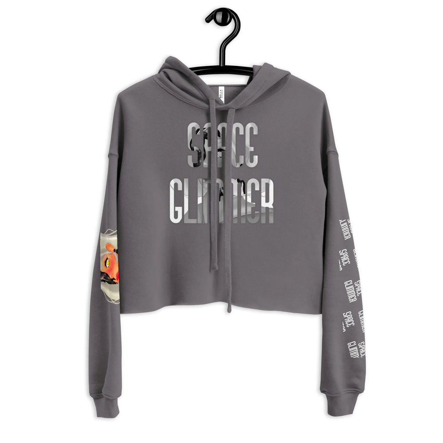 Glimmer Space - Crop-Hoodie - Marvelous Miss McCray