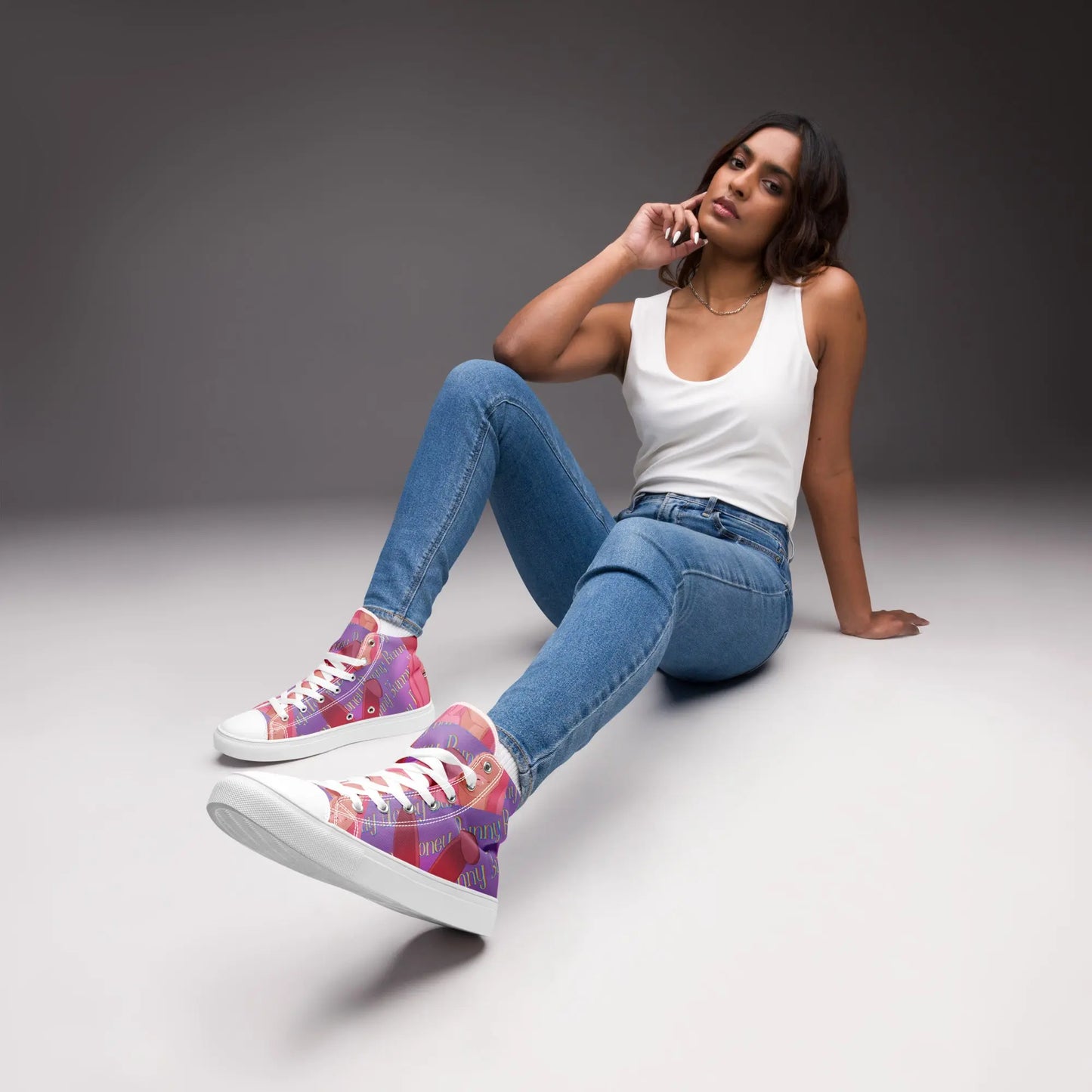 Honey Bunny - High-Top Sneaker - Marvelous Miss McCray