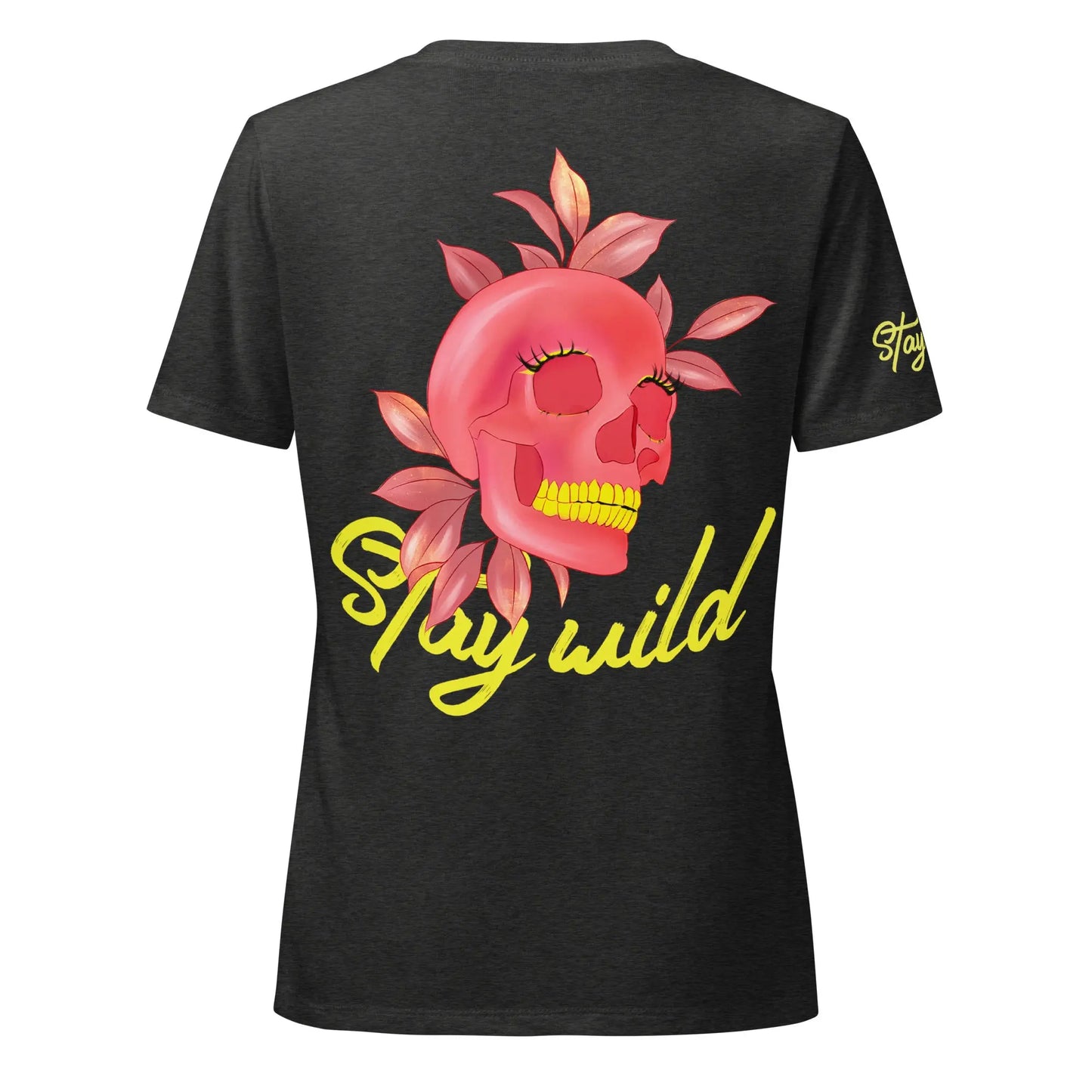 Stay Wild - Lockeres Shirt (V-Ausschnitt) - Marvelous Miss McCray