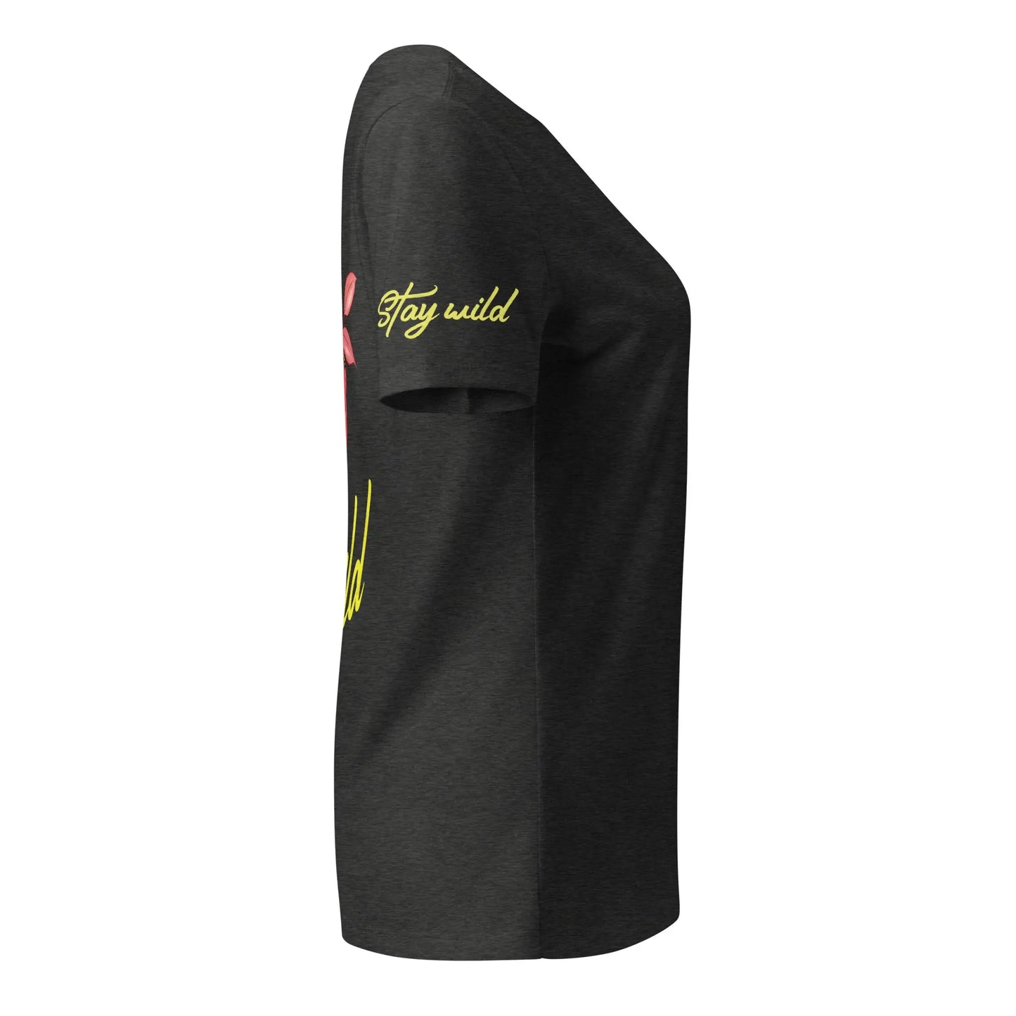 Stay Wild - Lockeres Shirt (V-Ausschnitt) - Marvelous Miss McCray