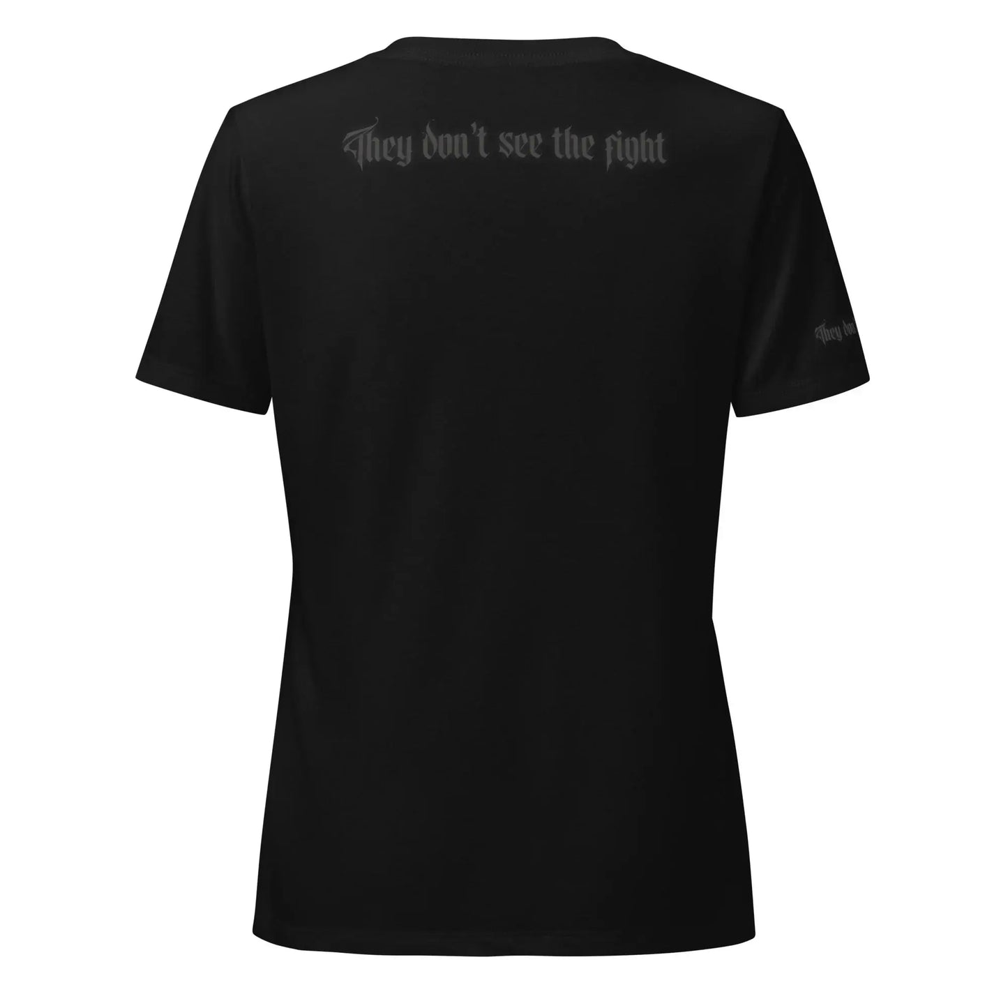 Invisible Fight - Lockeres Shirt (V-Ausschnitt) - Marvelous Miss McCray