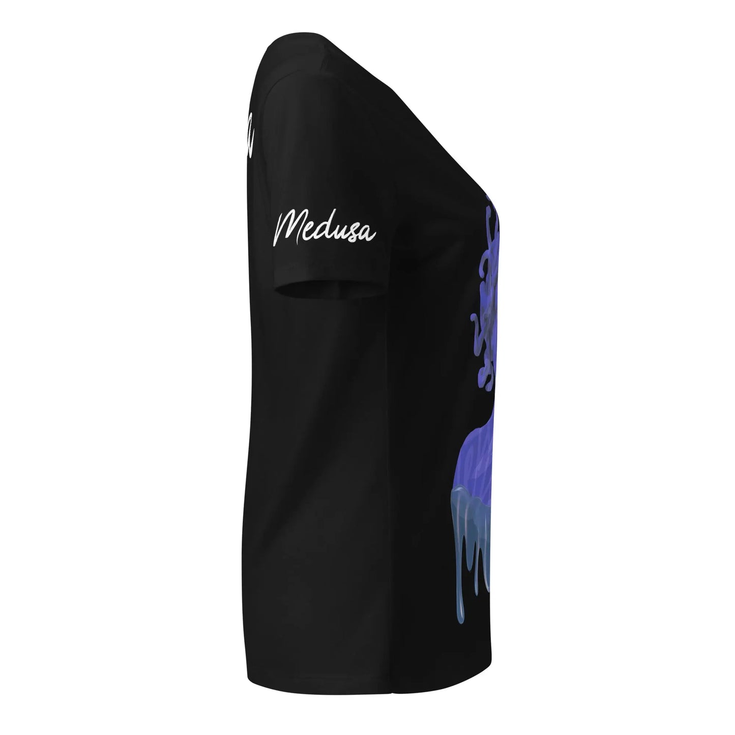 Medusa - Lockeres Shirt (V-Ausschnitt) - Marvelous Miss McCray