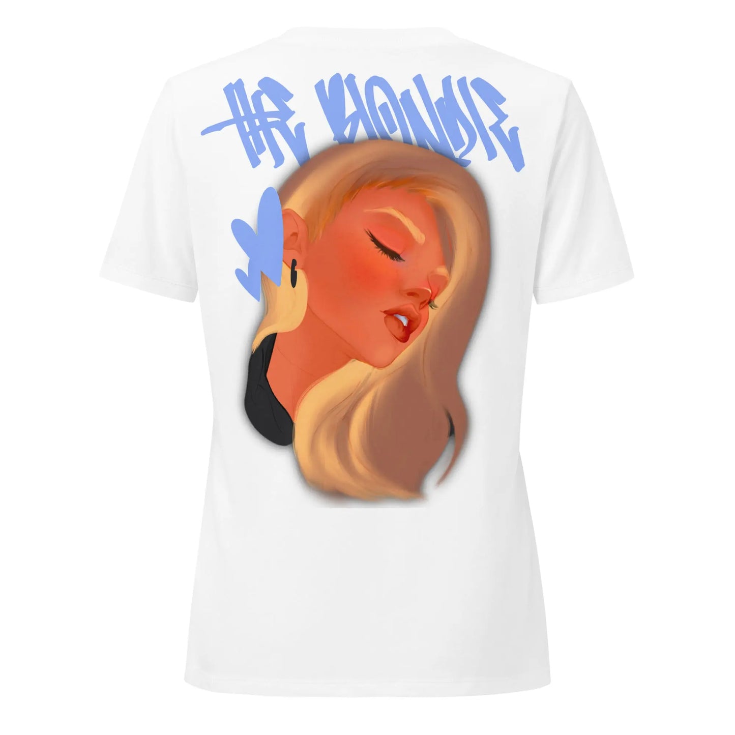 The Blondie - Lockeres Shirt (V-Ausschnitt) - Marvelous Miss McCray
