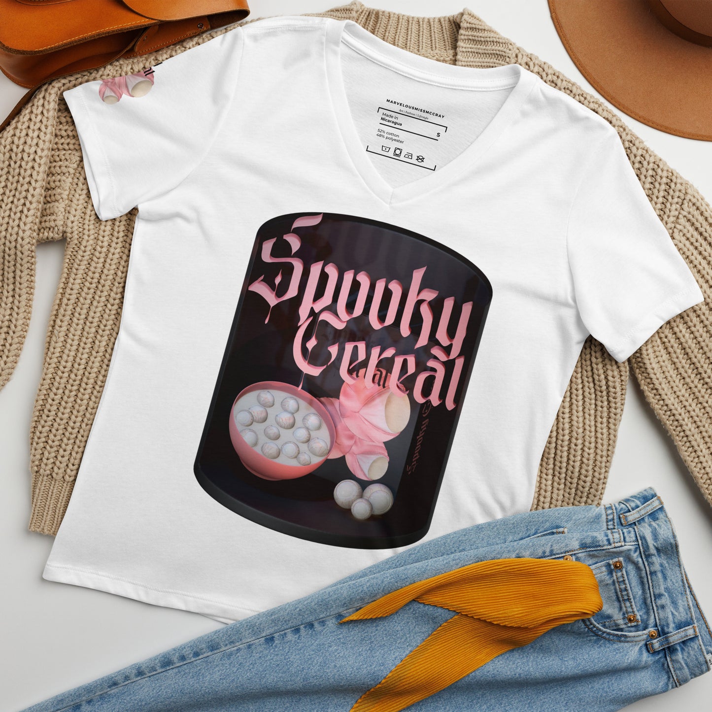 Spooky Cereal - Lockeres T-Shirt - Shirts,Top
