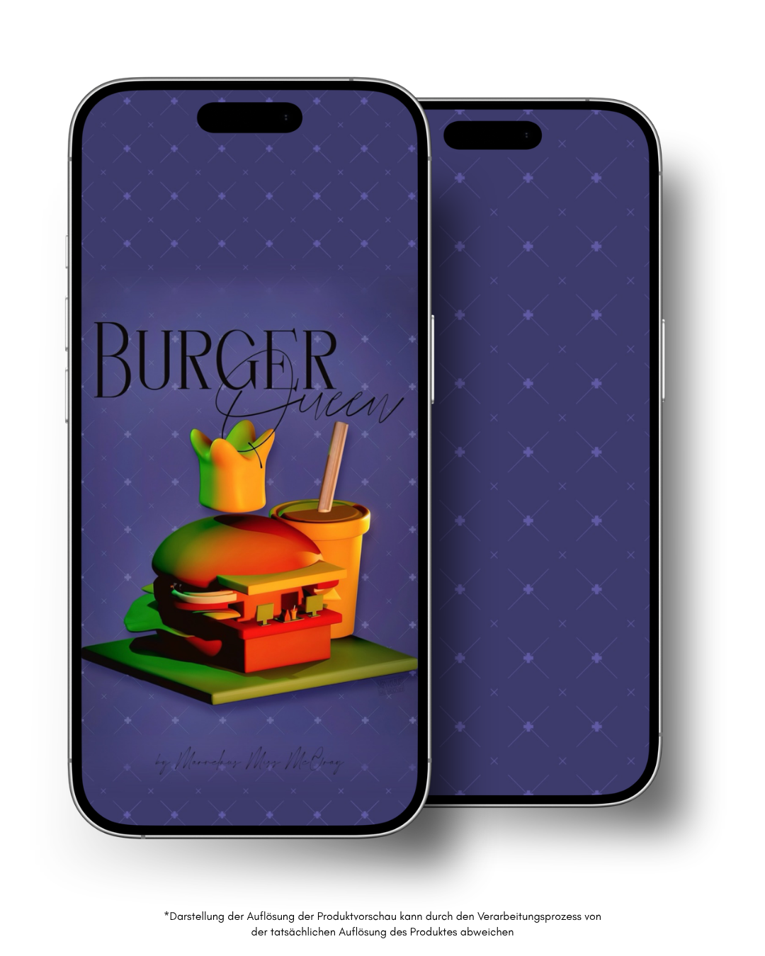 Burger Queen - Smartphonewallpaper