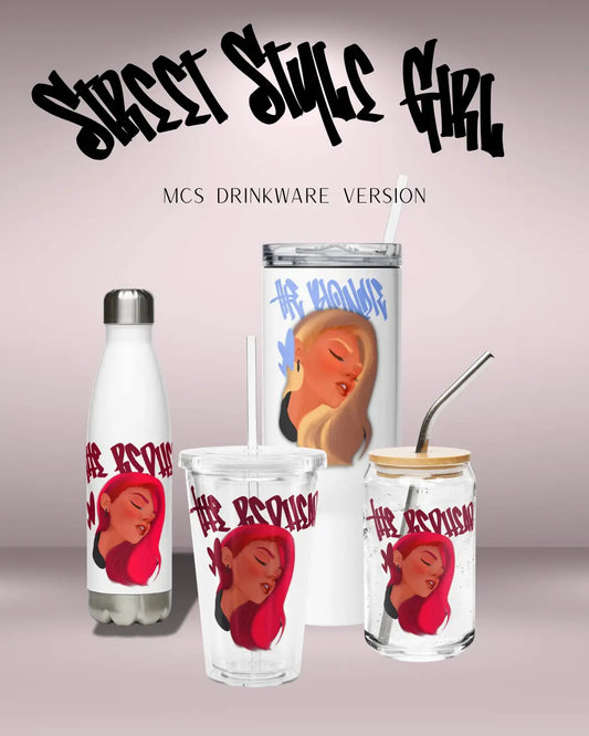 Street Style Girl - MCS Drinkware Version