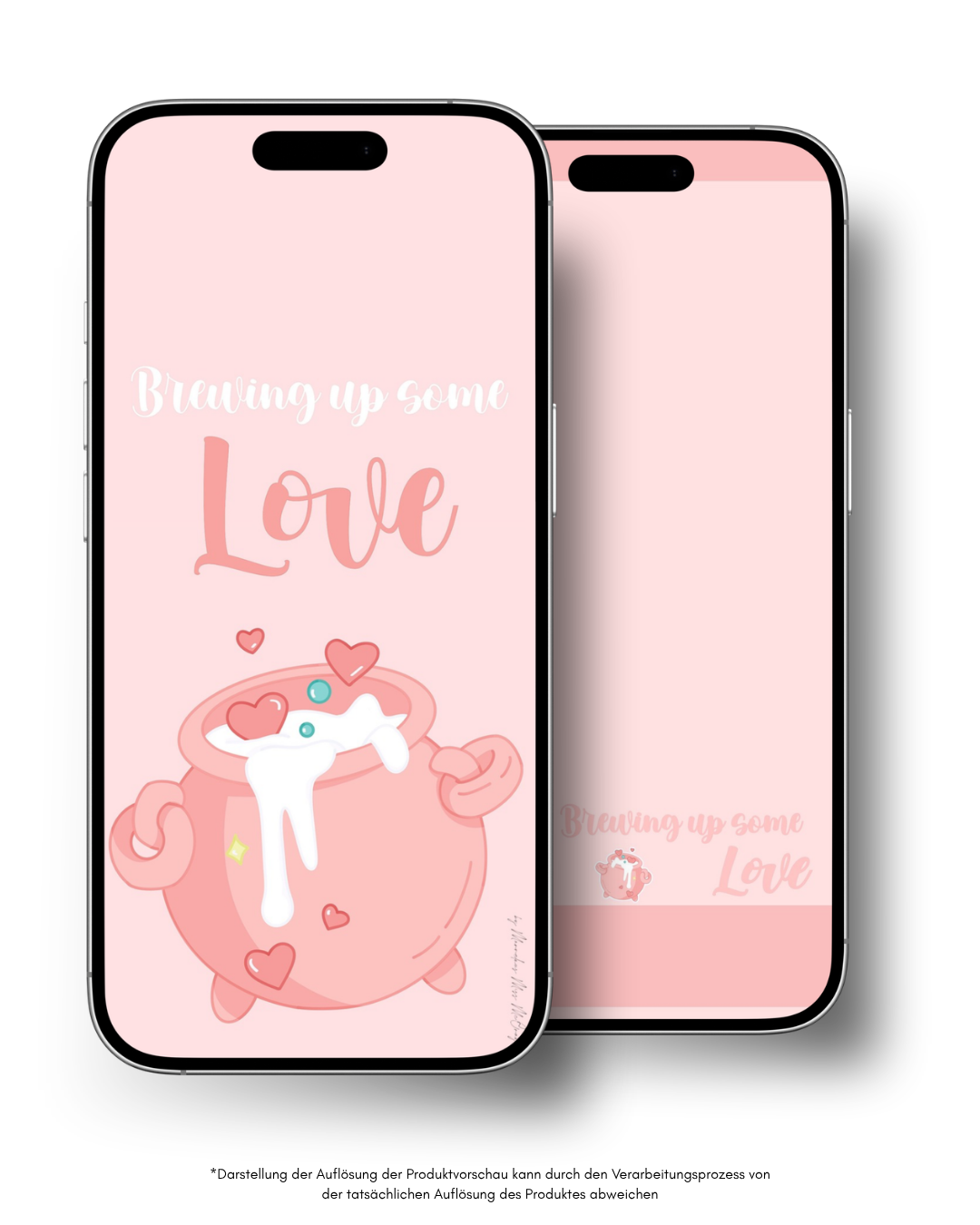 Brewing Love - Smartphonewallpaper