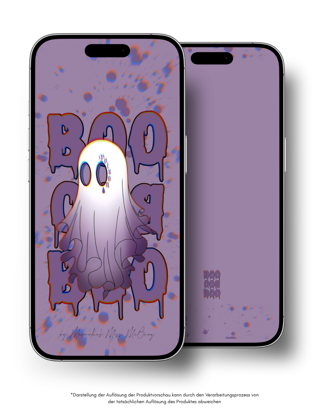 Purple Boo - Smartphonewallpaper