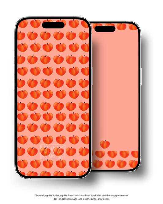 Peach Pattern - smartphone wallpaper