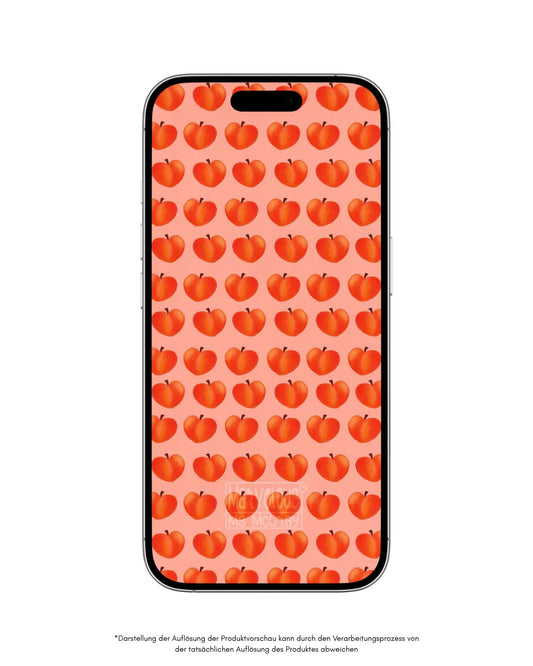 Peach Pattern - Smartphonewallpaper - Marvelous Miss McCray 