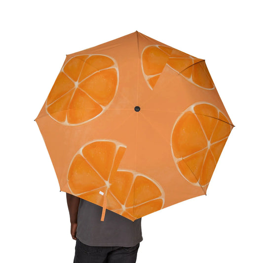 Orange umbrella