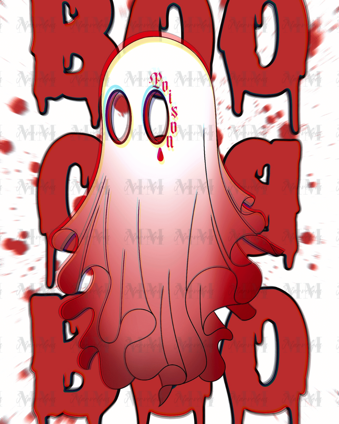 Red Boo - Tabletwallpaper