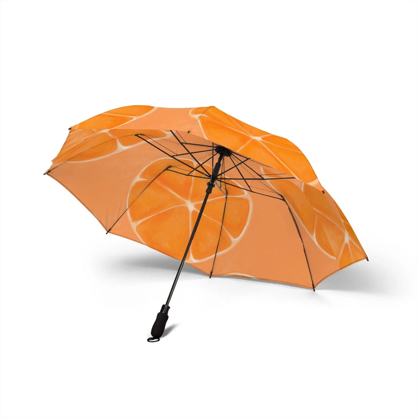 Orange umbrella