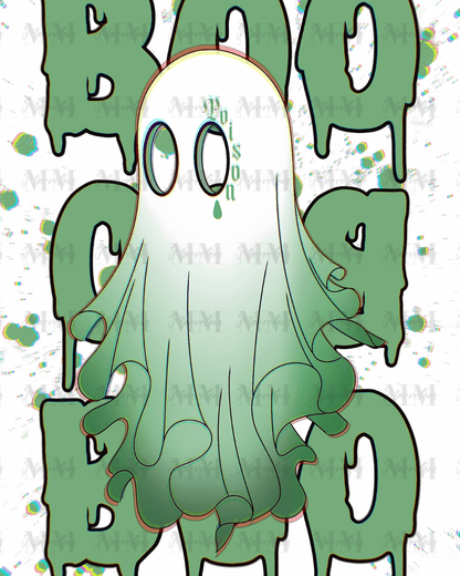 Green Boo - Tabletwallpaper