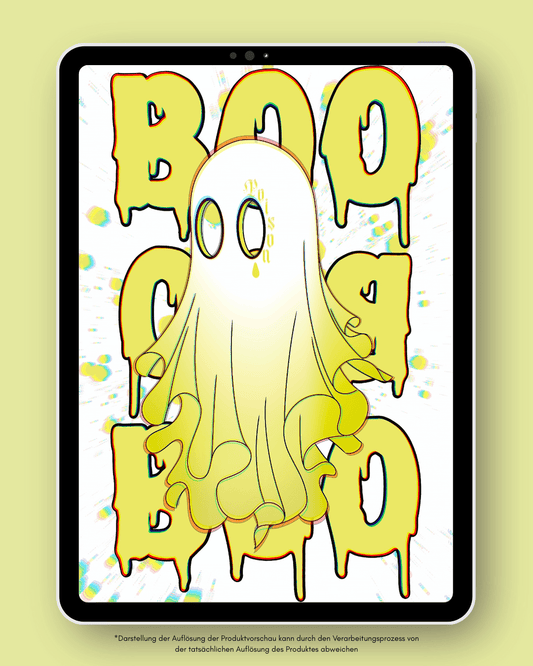 Yellow Boo - Tabletwallpaper