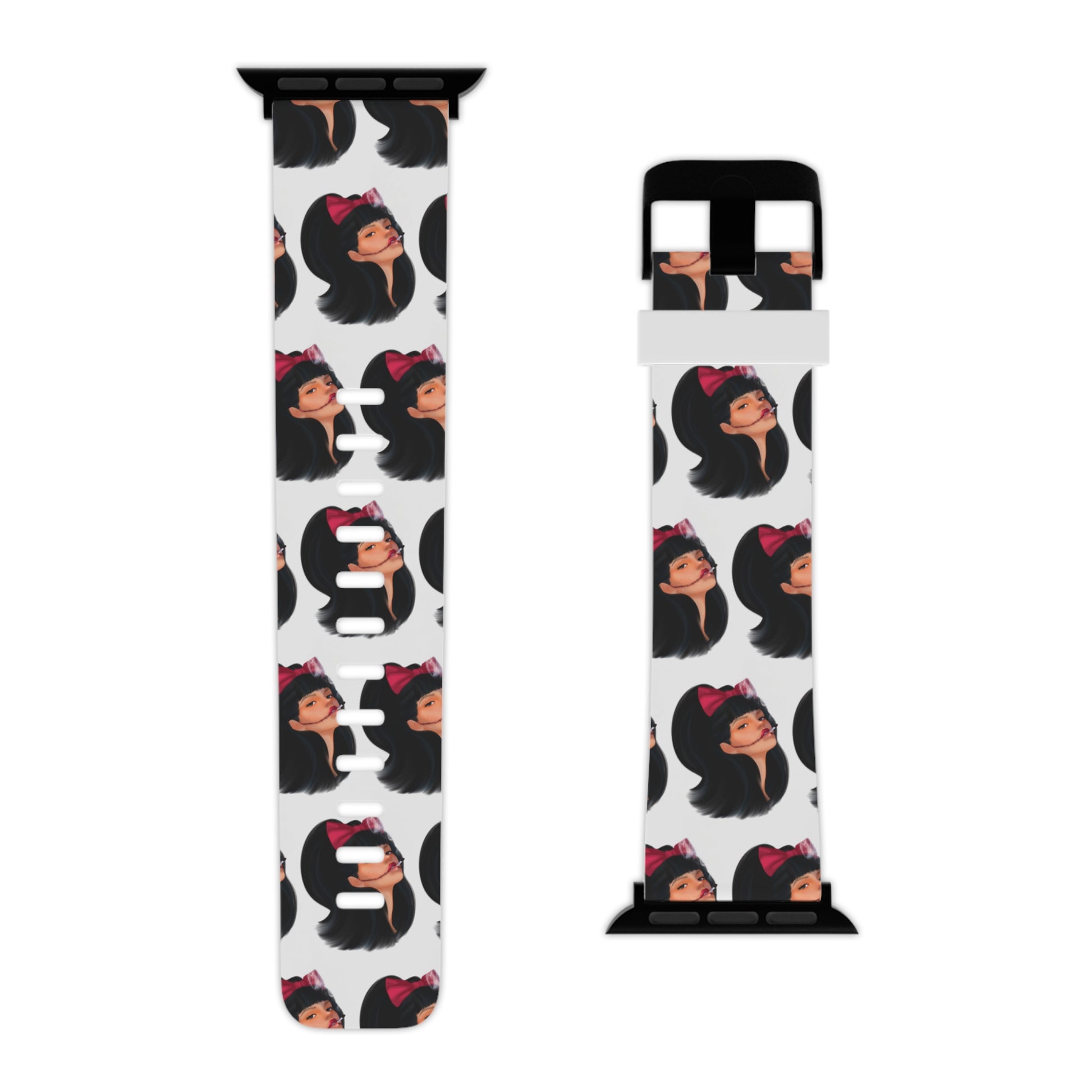 Stiched Smile - Smartwatchband -   Accessories #