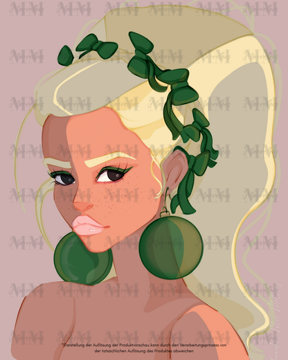 Green Bow - Smartphonewallpaper