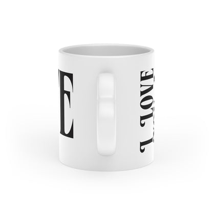 Love u a latte - Heart Tasse