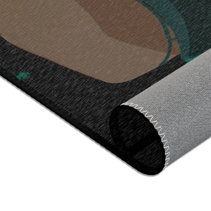 Black Whatever - Flat Teppich -   Home Decor