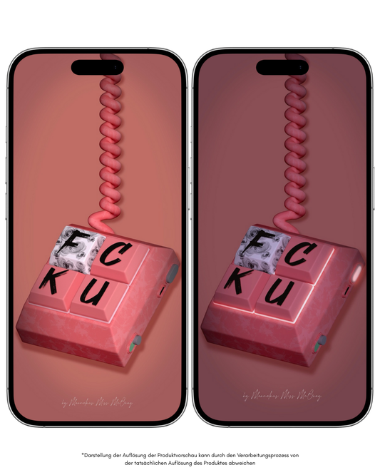 FCKU 3D Keyboard - Smartphonewallpaper