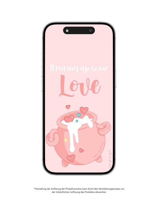 Brewing Love - Smartphonewallpaper
