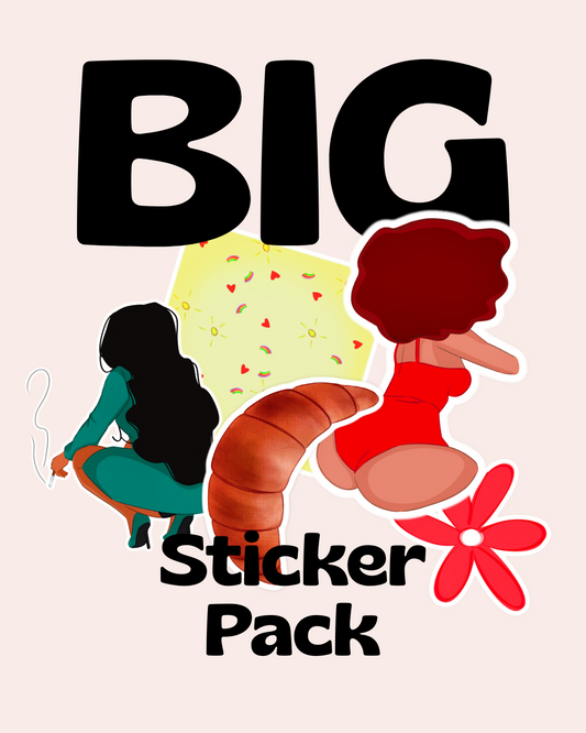 Big Digital Sticker Set -   Digital Sticker