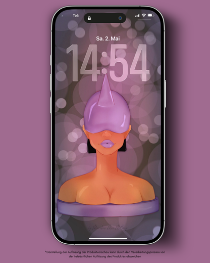 Lavender Pop - Smartphonewallpaper