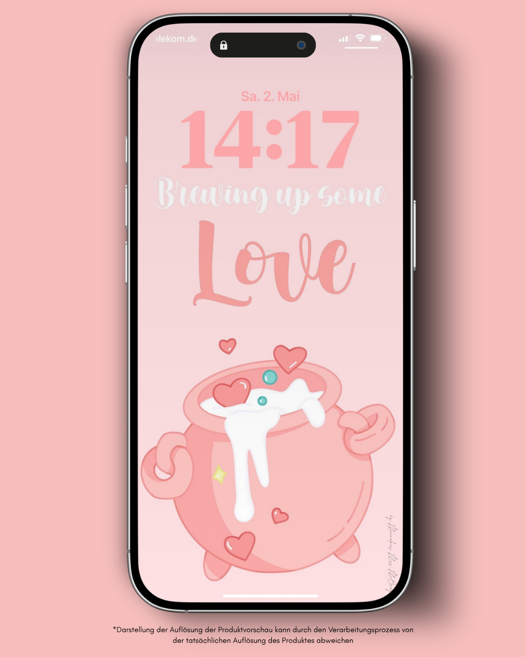 Brewing Love - Smartphonewallpaper
