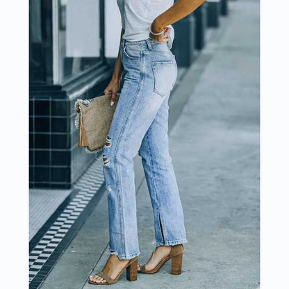 Street Washed Jeans - Marvelous Miss McCray