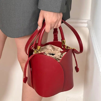 Red Bucket Bag - Taschen