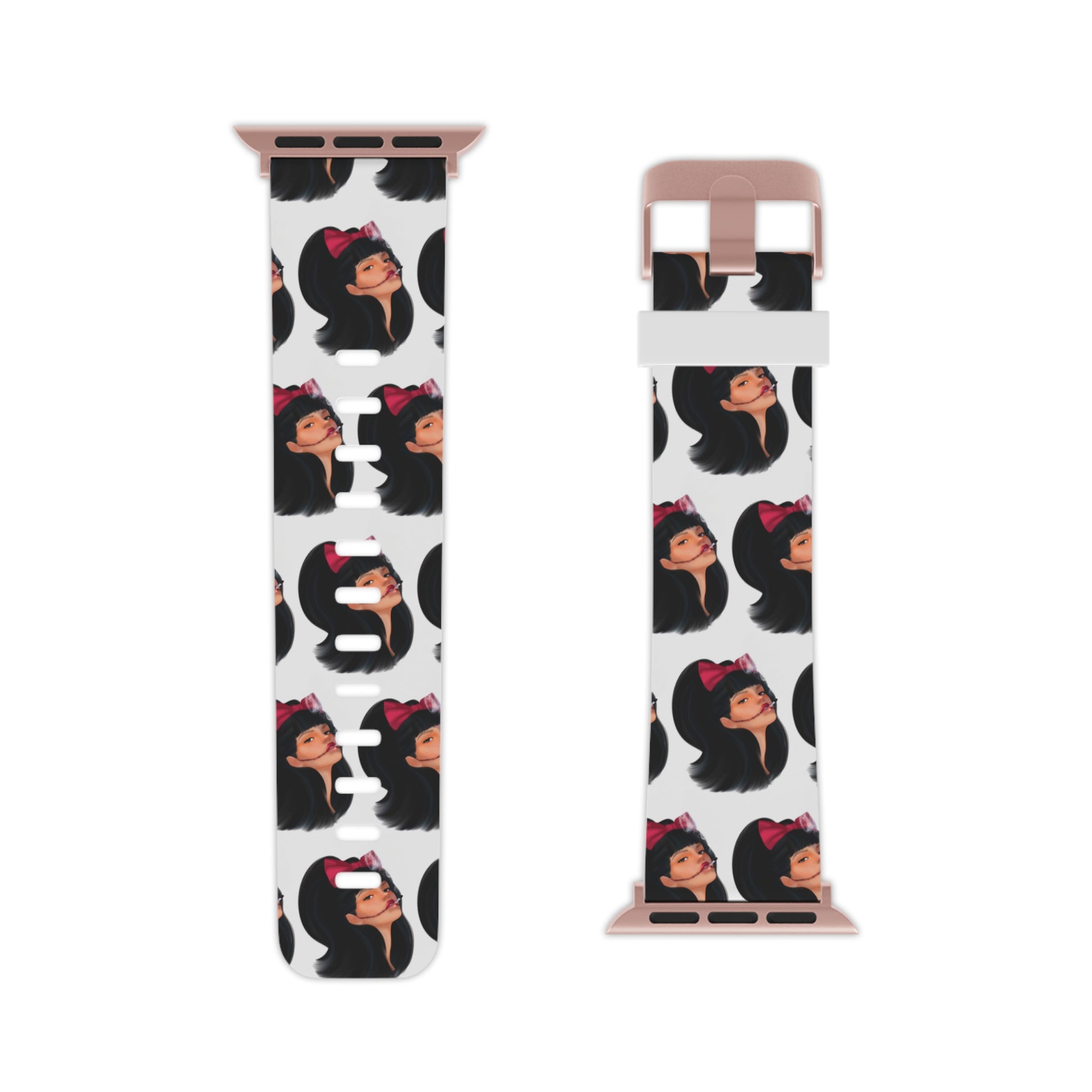 Stiched Smile - Smartwatchband -   Accessories #