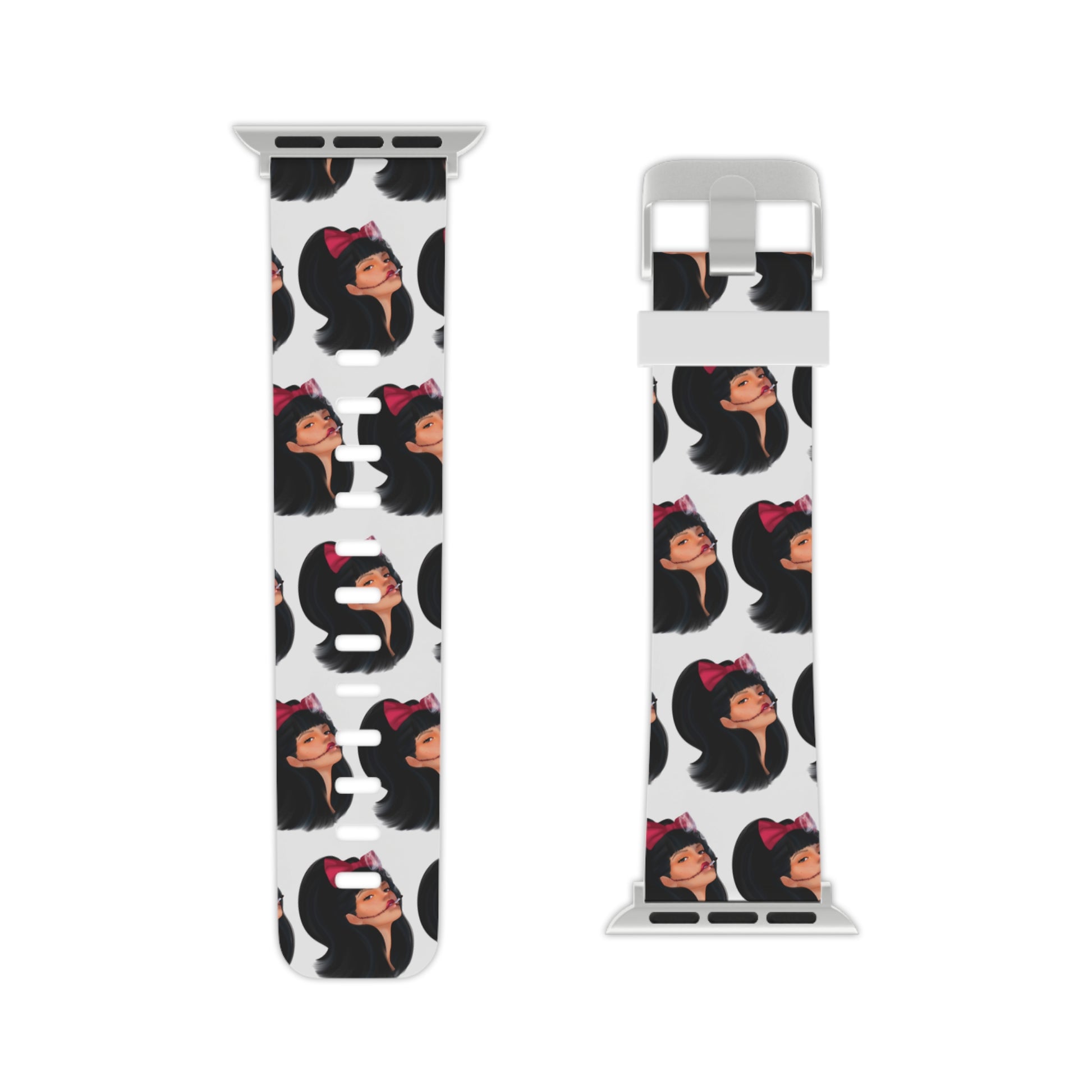 Stiched Smile - Smartwatchband -   Accessories #