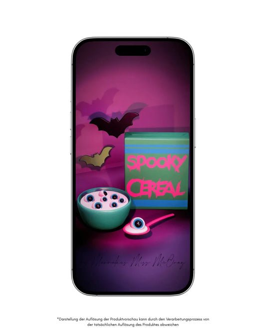 Spooky Cereal - Smartphonewallpaper - Marvelous Miss McCray 