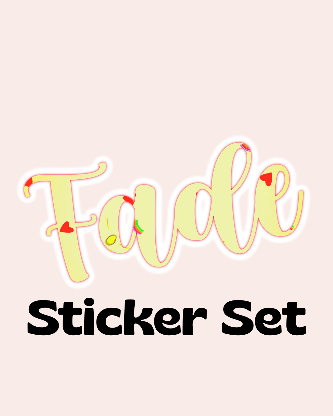 Fade - Digital Sticker Set -   Digital Sticker