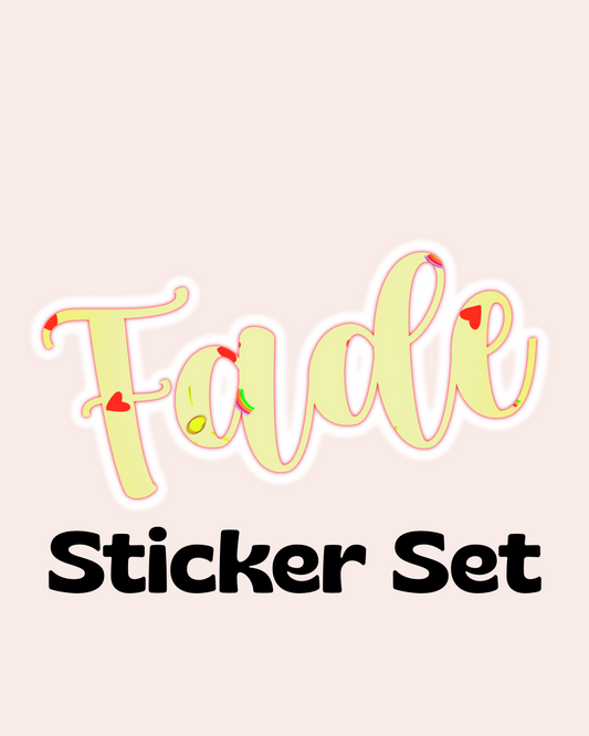 Fade - Digital Sticker Set -   Digital Sticker
