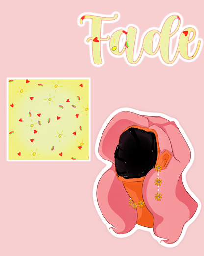 Fade - Digital Sticker Set -   Digital Sticker