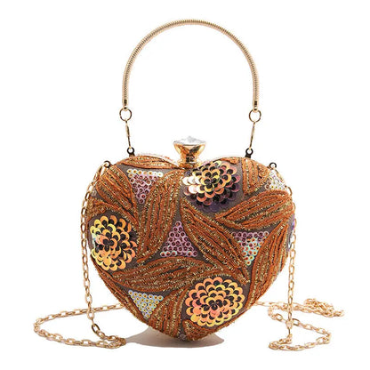 Women's Fashionable Sequins Shoulder Bag Retro - Marvelous Miss McCray