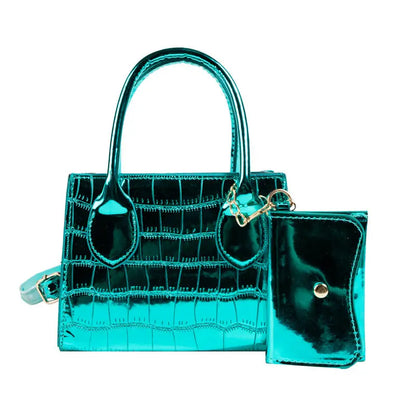 Simple Texture Shoulder Messenger Bag - Marvelous Miss McCray